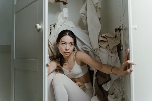 Puerta plegable de persiana para closet
